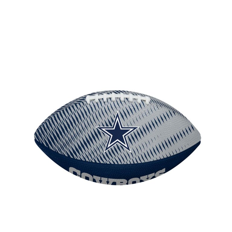 М'яч Wilson NFL Team Tailgate FB DL - синій/білий