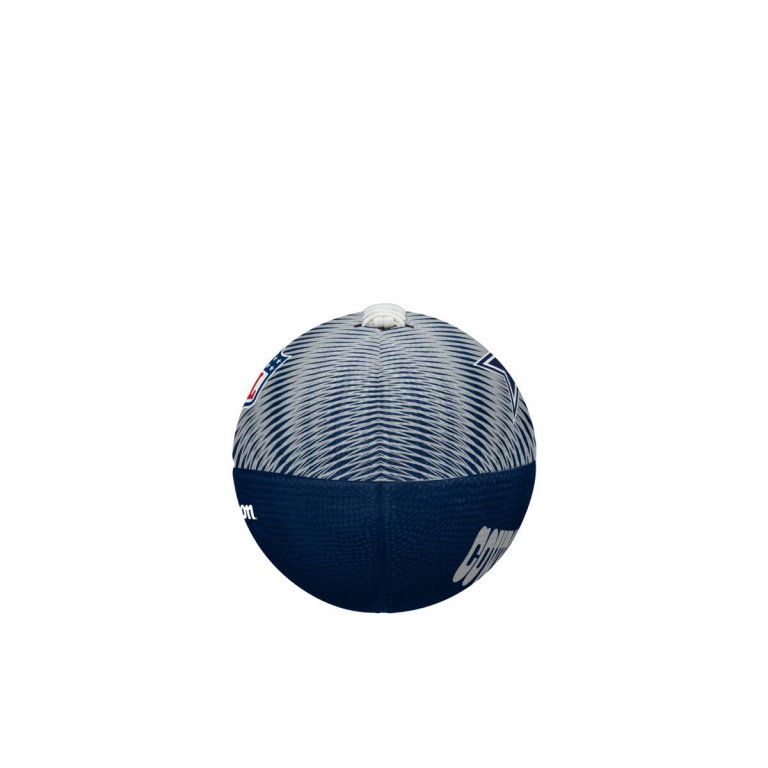 М'яч Wilson NFL Team Tailgate FB DL - синій/білий
