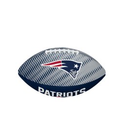 М'яч Wilson NFL Team Tailgate FB NE - синій/сірий - синій/сірий