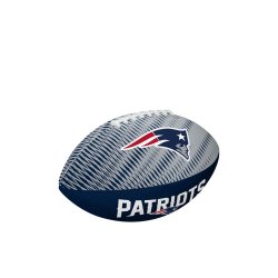 М'яч Wilson NFL Team Tailgate FB NE - синій/сірий - синій/сірий