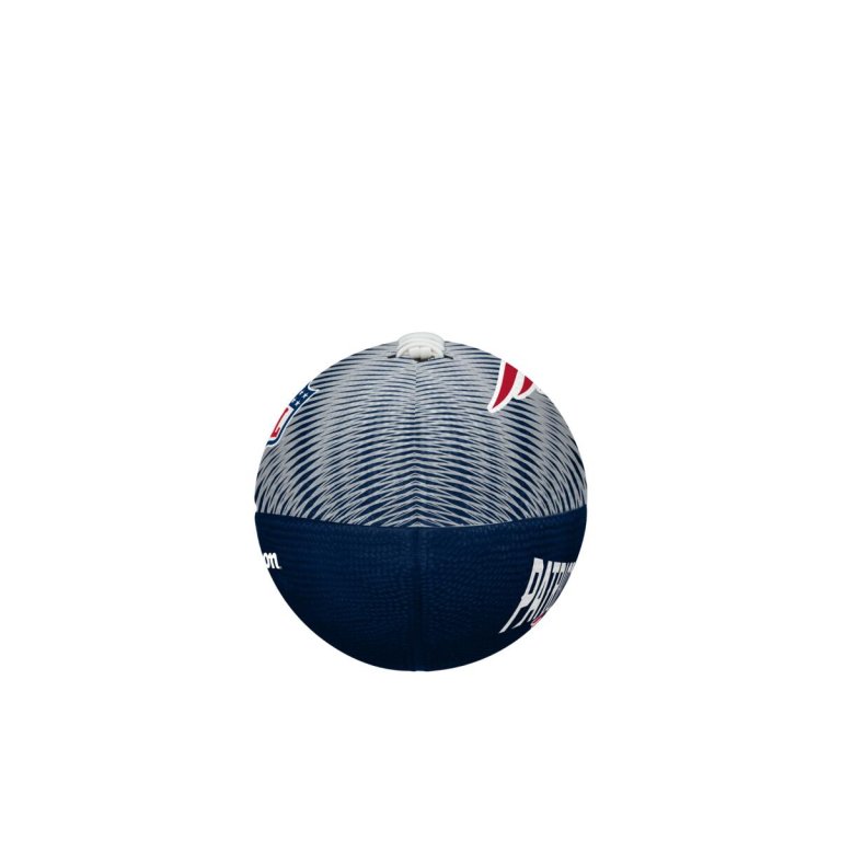 М'яч Wilson NFL Team Tailgate FB NE - синій/сірий - синій/сірий