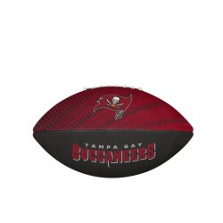 М'яч Wilson NFL Team Tailgate FB TB - червоний/чорний