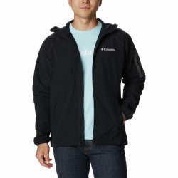Bunda Columbia Tall Heights™ Hooded Softshell M - černá