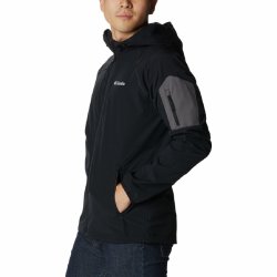 Bunda Columbia Tall Heights™ Hooded Softshell M - černá
