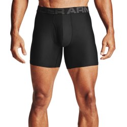 Труси боксери Under Armour Tech 6in 2 Pack Boxer Briefs M - чорні