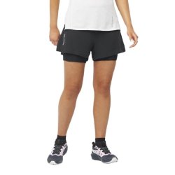 Шорти Salomon Sense Aero 2IN1 Short W - чорний