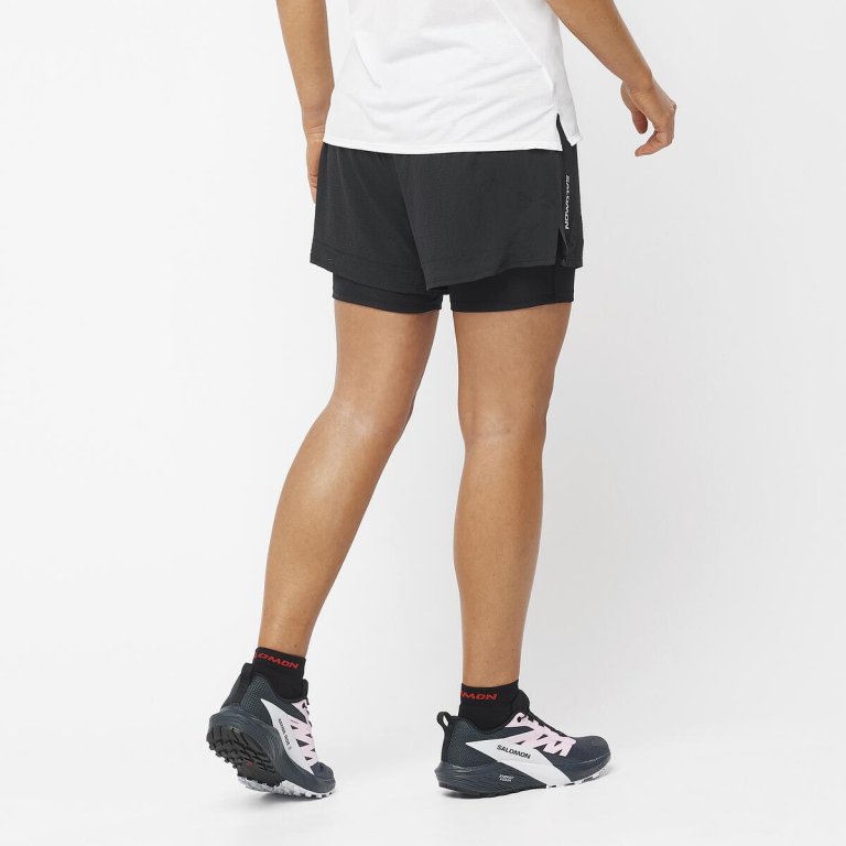 Шорти Salomon Sense Aero 2IN1 Short W - чорний