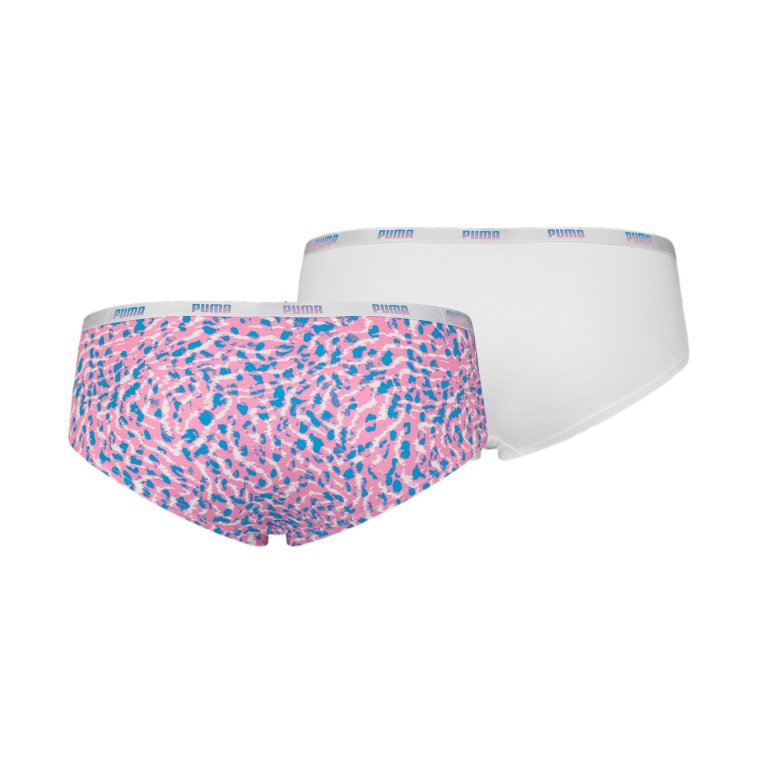 Труси Puma Hipster 2P Packed W - білий / рожевий