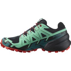 Кросівки Salomon Speedcross 6 W - чорні/зелені