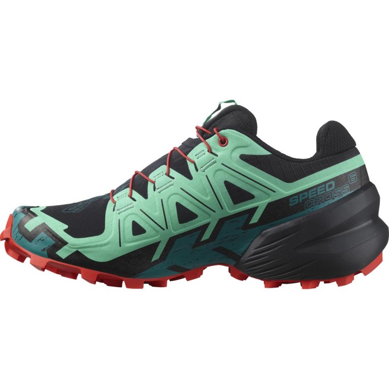 Кросівки Salomon Speedcross 6 W - чорні/зелені