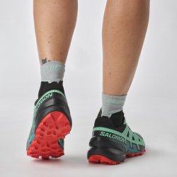 Кросівки Salomon Speedcross 6 W - чорні/зелені