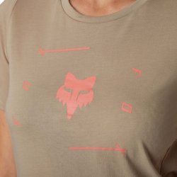 Dres Fox Ranger Dr Ss Jersey Veni W - hnedá