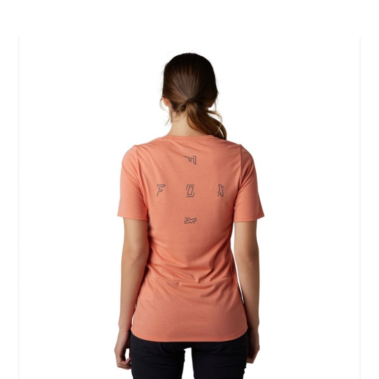 Dres Fox Ranger Dr Ss Jersey Fract W - oranžová
