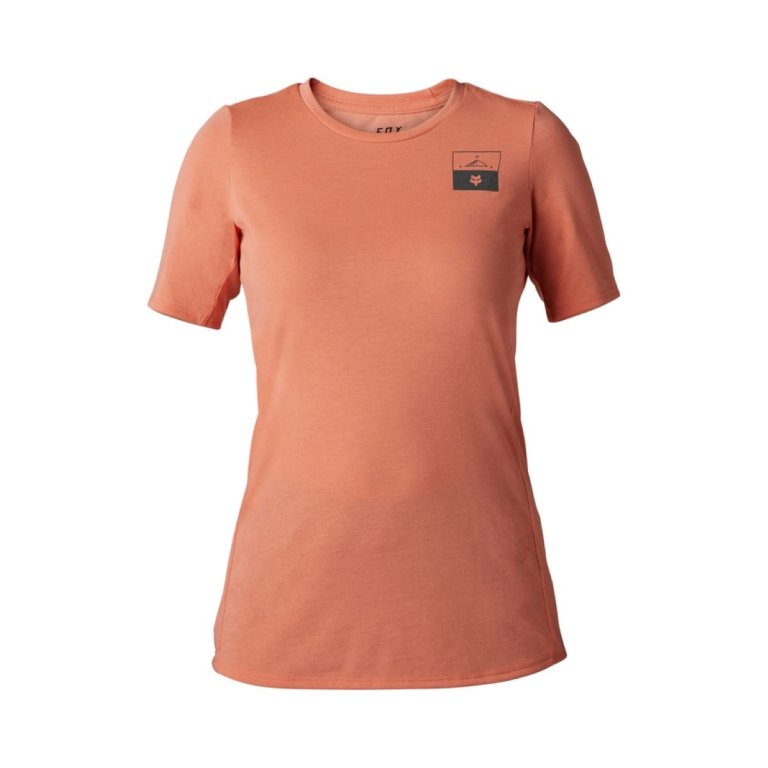 Dres Fox Ranger Dr Ss Jersey Fract W - oranžová