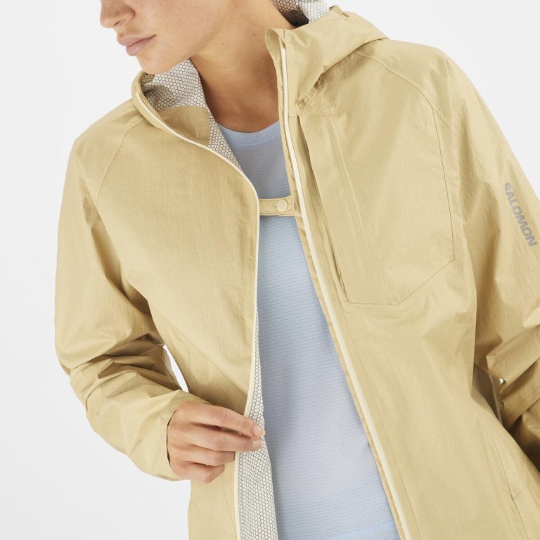 Куртка Salomon Bonatti WP JKT W - коричневий