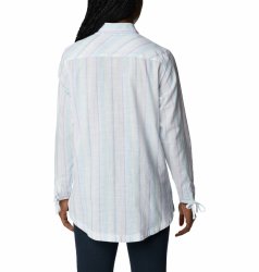 Сорочка Columbia Camp Henry™ II Tunic W - біла/синя/фіолетова