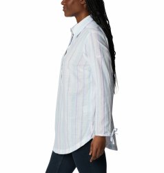 Сорочка Columbia Camp Henry™ II Tunic W - біла/синя/фіолетова