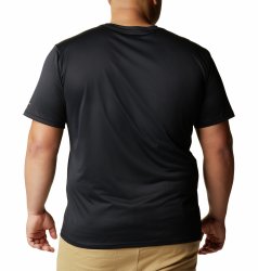 Футболка Columbia Hike™ Crew M - чорна (PLUS SIZE)