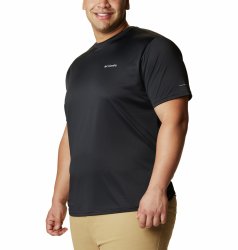 Футболка Columbia Hike™ Crew M - чорна (PLUS SIZE)