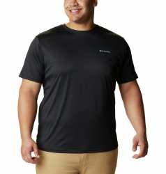 Футболка Columbia Hike™ Crew M - чорна (PLUS SIZE)