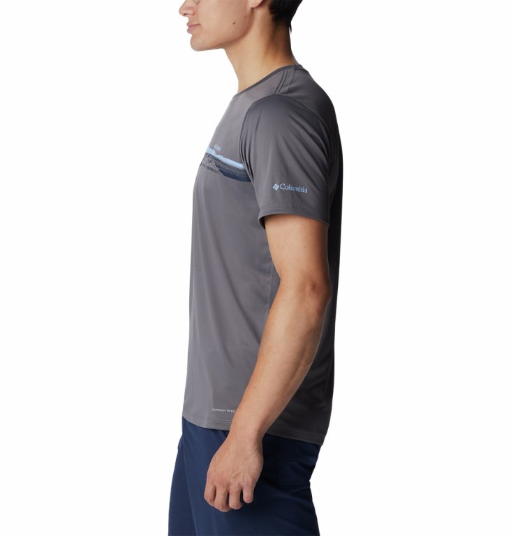 Футболка Columbia Hike™ Graphic SS Tee M - сіра