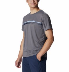 Футболка Columbia Hike™ Graphic SS Tee M - сіра