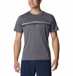 Футболка Columbia Hike™ Graphic SS Tee M - сіра