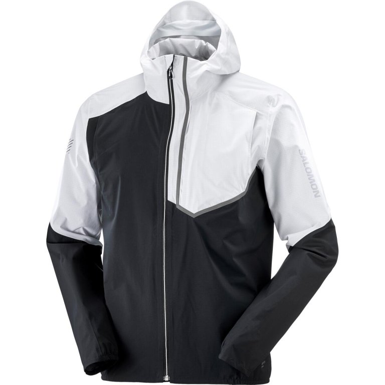Куртка Salomon Bonatti Trail JKT M - чорний/білий