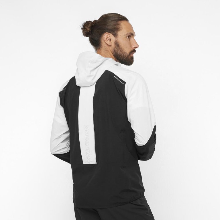 Куртка Salomon Bonatti Trail JKT M - чорний/білий