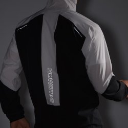 Куртка Salomon Bonatti Trail JKT M - чорний/білий