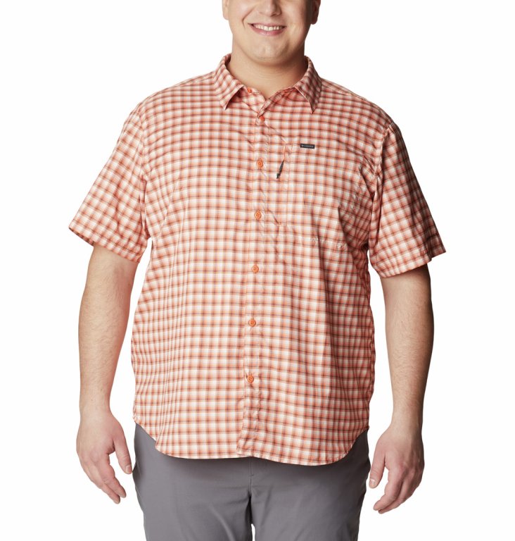 Сорочка Columbia Silver Ridge™ Utility Lite Novelty SS M - помаранчева(PLUS SIZE)
