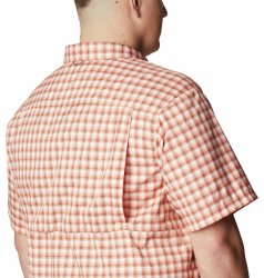 Сорочка Columbia Silver Ridge™ Utility Lite Novelty SS M - помаранчева(PLUS SIZE)