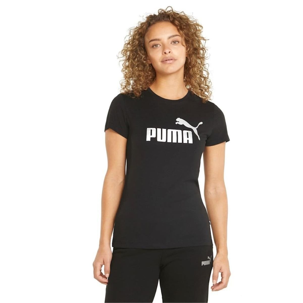 Puma T-Shirt Ess+ Metallic Logo Tee
