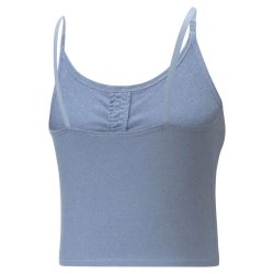 Майка Puma Studio Foundation Ruched Tank W - синій