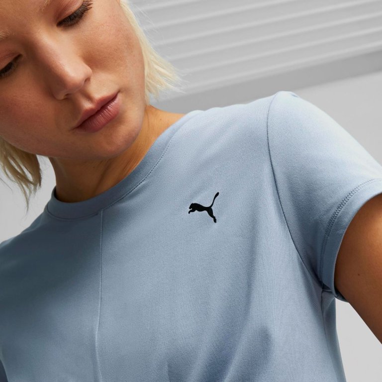 Футболка Puma Studio Yogini Lite Twist Tee W - синій