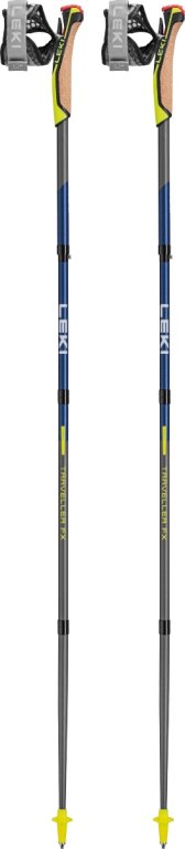 Hole Nordic + ski roller Leki Traveller FX.One Carbon - modrá/šedá/žlutá
