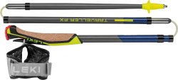 Hole Nordic + ski roller Leki Traveller FX.One Carbon - modrá/šedá/žlutá