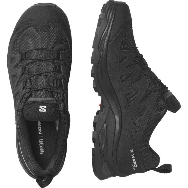 Кросівки Salomon X Ward Leather GTX W - чорні