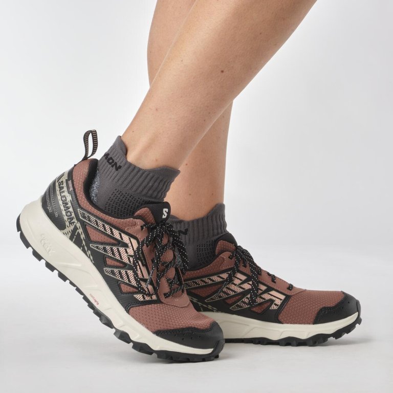 Кросівки Salomon Wander GTX W - чорні/коричневі