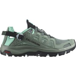 Кросівки Salomon Techamphibian 5 W - зелені/ чорні