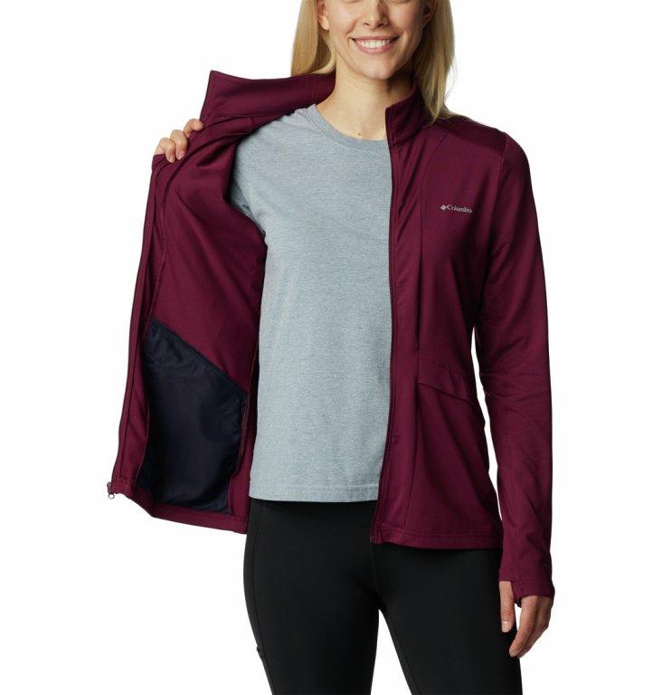 Світшот Columbia Hike™ Full Zip W Sweatshirt - бордовий