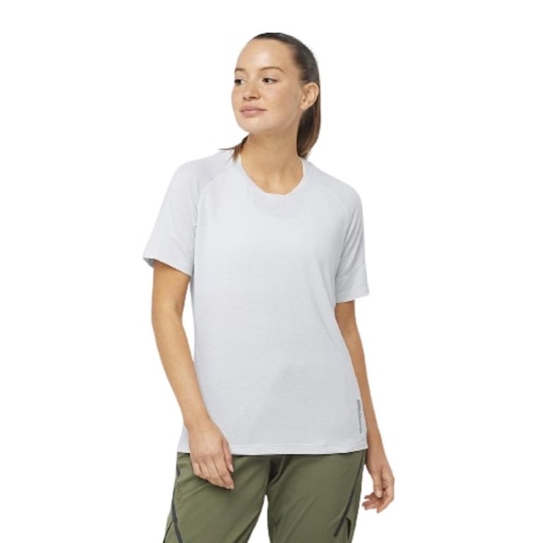 Футболка Salomon Runlife SS Tee W - білий