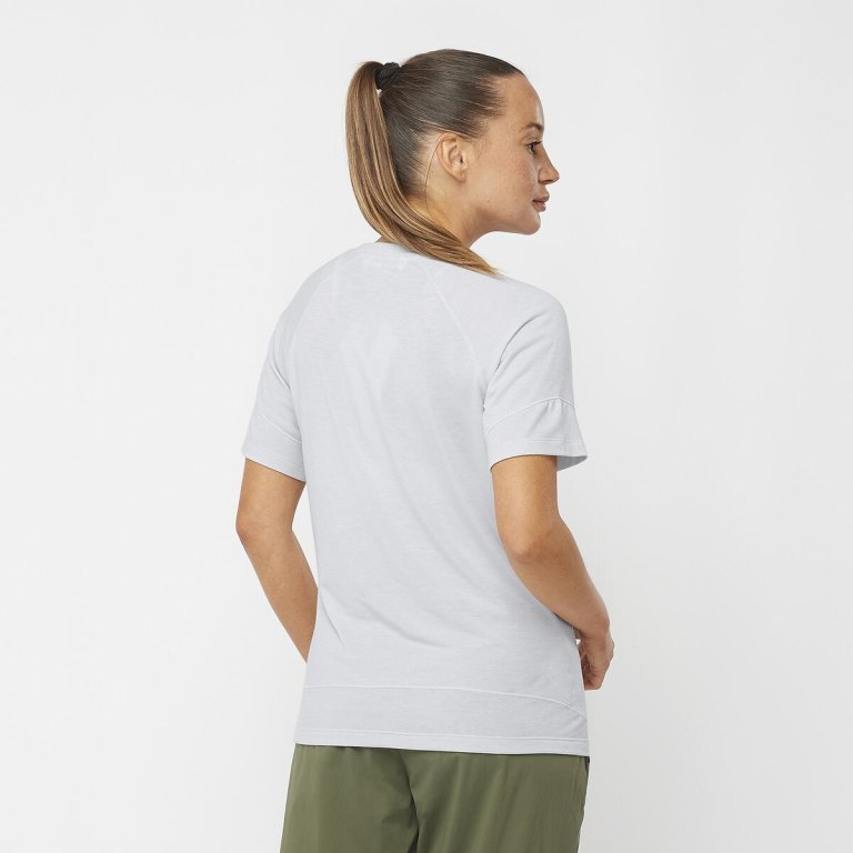 Футболка Salomon Runlife SS Tee W - білий