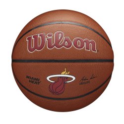 М'яч Wilson NBA Team Alliance Mia Heat - коричневий