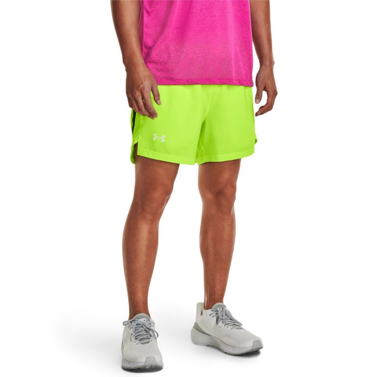 Шорти чоловічі (бігові) Under Armour Launch 5'' Short M - зелені