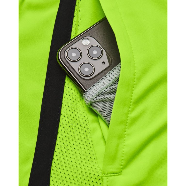 Шорти чоловічі (бігові) Under Armour Launch 5'' Short M - зелені