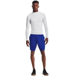 Футболка Under Armour HG Armour Comp Mock LS M - біла