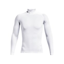 Футболка Under Armour HG Armour Comp Mock LS M - біла