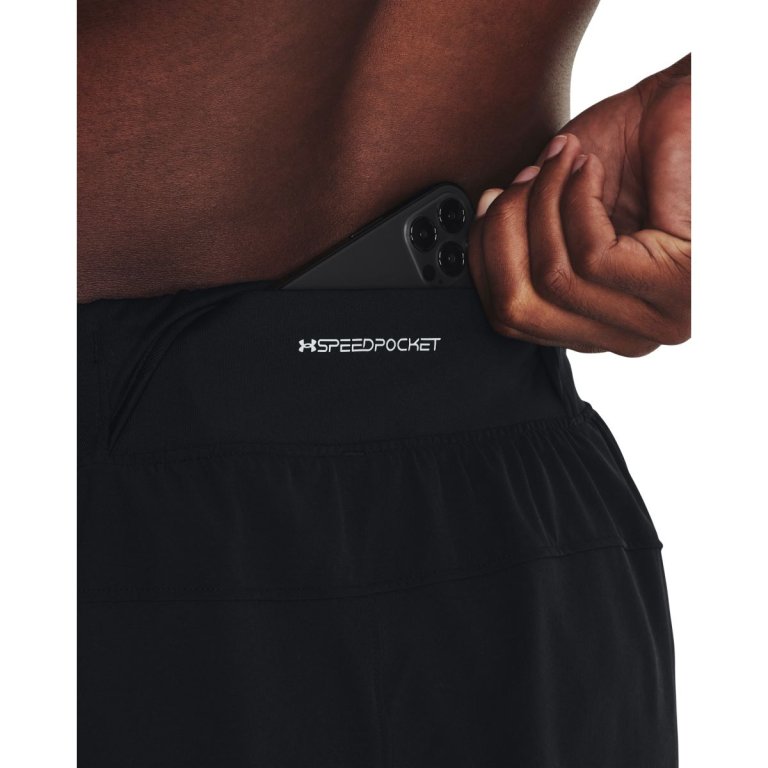 Шорти чоловічі Under Armour Launch Elite 7'' Short M - чорні
