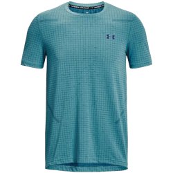 Футболка Under Armour Seamless Grid SS M - синя